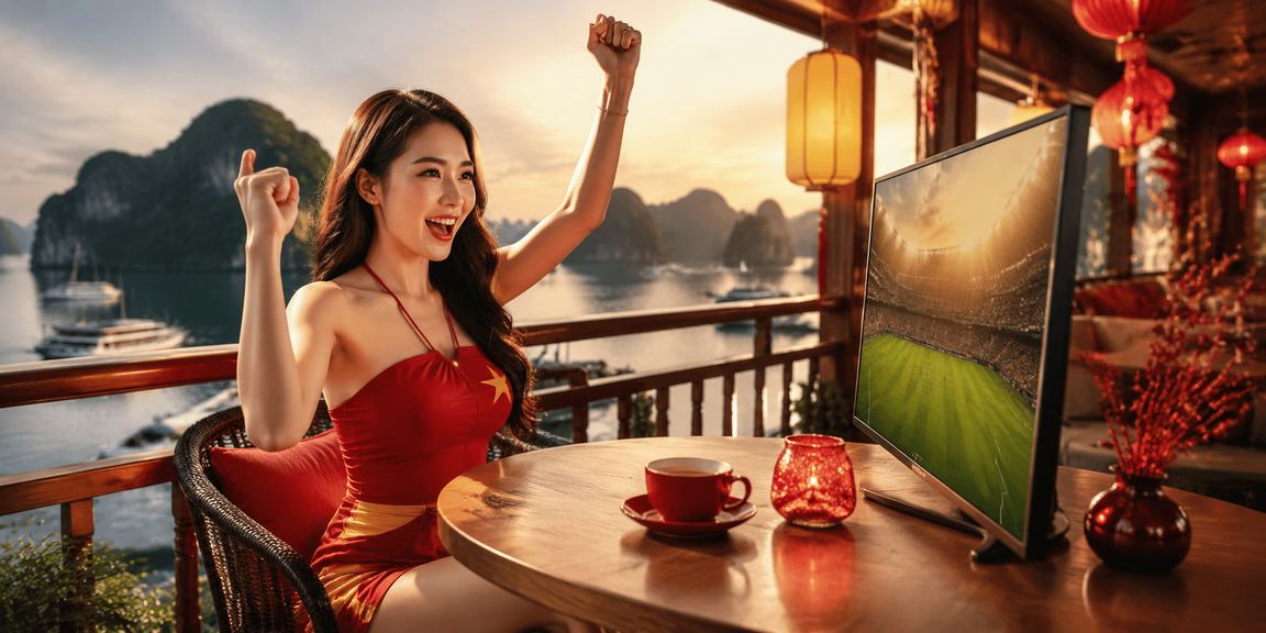 Người chơi tại Vịnh Hạ Long theo dõi esports và đặt cược trực tuyến bên ly cà phê