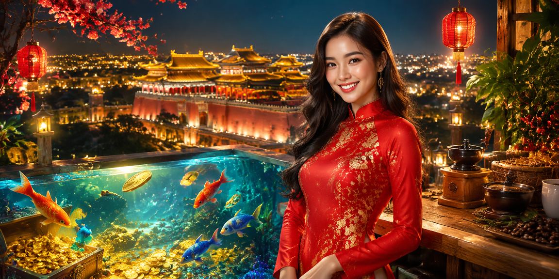 Người chơi tại Huế thưởng thức cà phê và xem thông tin ưu đãi casino trực tuyến
